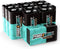 12 Count Family Pack 9V Batteries with Fresh Date - Ultra Long Lasting All Purpose 9 Volt Battery