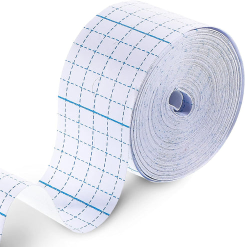 Nuanchu Non-Woven Cover Roll Stretch Tape, Breathable Adhesive Bandages, Cohesive Wrap Bandages (2 Inch x 15 Yard)