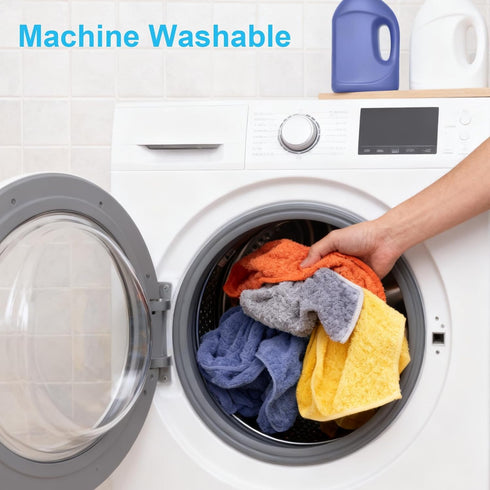 UUDYIGE Cloth,10 Pack 12"12" Microfiber Cleaning Cleaning Towels for Dish Drying Washing, Soft Absorbent, Streak-Free