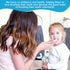 LHhuizou 4 2 360-Degree IPX7 Kids U Shaped Electric Toothbrush Brush Heads, Automatic Sonic Toothbrush Kids Modes