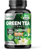 Green Tea Extract Pills - 1000mg Powerful Antioxidant Supplement - 98% Standardized EGCG for Natural Energy - 120