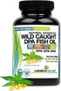 Wild Caught Omega-3 DPA Fish Oil, 2900 mg with DPA, EPA & DHA, 90 SoftGels, Triple Strength Burp-Free