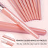 MAANGE 20Pcs Makeup Brush Set - Premium Synthetic Foundation, Face Powder, Blush, Concealers with Gift Box (Pink)