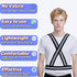 LJHYSD Sleep Position Trainer, Positional Sleep Apnea Device with Adjustable Vest & Ball - Prevent Back Sleeping