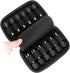 Hipiwe Hard Shell Essential Oil Carrying Case Holds 12 Bottles (Travel Size Organizer, Pink)