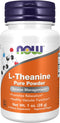 NOW Foods L-Theanine Pure Powder, Tension Management, 1-Ounce