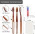 30 Pack Disposable Toothbrushes with Toothpaste and Soap, Individually Wrapped, 30 pcs Toothbrushes (2 Colors)