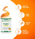 Halal Vitamin C 500mg Tablets with Rose Hips - Natural Antioxidant, Supports Immune System, Vegan, Gluten-Free, 2