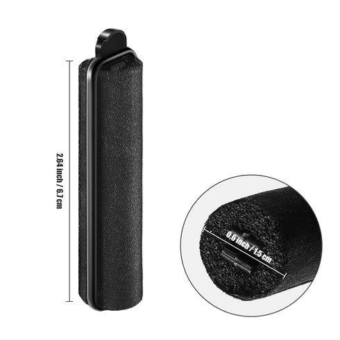 Syhood 60 Pieces Satin Foam Sponge Hair Rollers, Soft Foam Hair Styling Curlers, Flexible Hairdressing Curlers (Black)
