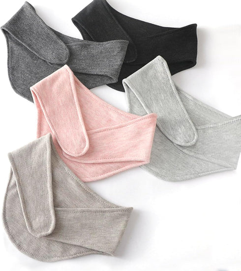 Comfort Fabric Neck Wrap Scarf, Reusable Portable Neck Warmer for Arthritis Pain Relief, Heating Patches/Herb Pads,