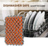 Most Flexible 316L Cast Iron Scrubber, Chainmail Cleaner Scrubber for Cast Iron Pans, Pots, Skillets, Cleaning Pad