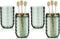 2PCS Travel Toothbrush Case, Portable Toothbrush Holder, Storage Container for Home, Bathroom, Trip, Green