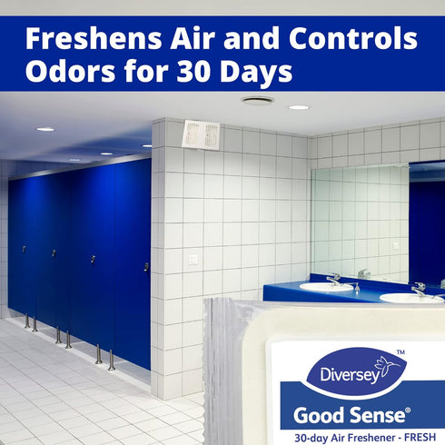 Diversey Good Sense 30-Day Air Freshener, Fresh Scent, 1 Refill Pad, 1-Count, White