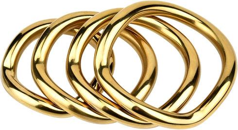 Stainless Steel Curved Shape Penis Cock Rings Metal Ring Penis Loop Metal Delay Ring Stronger Erection Enhancer Sexual