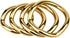Stainless Steel Curved Shape Penis Cock Rings Metal Ring Penis Loop Metal Delay Ring Stronger Erection Enhancer Sexual