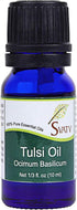 SVATV Tulsi/Holy Basil Essential Oil - Therapeutic Grade Aromatherapy Oils for Diffuser, Yoga, Massage & DIY Personal