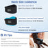Pack Pack Soft Neck Brace with Hot and Cold Gel Adjustable Cervical Collar for Men & Women, Breathable Neck Support