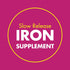 Slow Fe 45mg Iron Supplement for Iron Deficiency, High Potency, Easy to Swallow Tablets - 30 Count