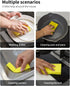 Cellulose Sponges, Heavy Duty Scrub Kitchen Sponge, Eco Sponges for Tough Messes without Scratching, 6 Pack