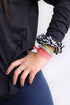 Kenz Laurenz Black Hair Ties, 20 Pack, No Crease Ouchless Elastic Ponytail Holders