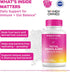 Immune 226g 75 Pink Stork Monolaurin Pellets Vegan Lauric Acid & Gut Support for Women Microbial Balance, Digestive