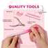 Modelones Cuticle Care Kit - Cuticle Remover Cream, Oil, Trimmer, Pusher & Nipper for DIY Nail Manicure