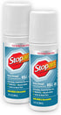 Stopain Pain Relief Roll On Gel, 3oz (2 Pack), Max Strength Fast Acting with MSM and Glucosamine