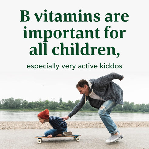 MegaFood Kids B Complex - 8 B Vitamins with Vitamin B6, B12, Folate, Biotin & More - Vegetarian, Gluten Free - 30 Mini