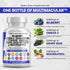 Eye Health Vitamins with Bilberry 6000mg, Lutein & Zeaxanthin 40mg, Omega 3 4000mg - 60 Capsules