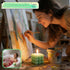 SAYUANVA Cube Bubble Candle, Soy Wax Scented Candles with Plant Essential Oils, Decorative Geometric Candles for Home