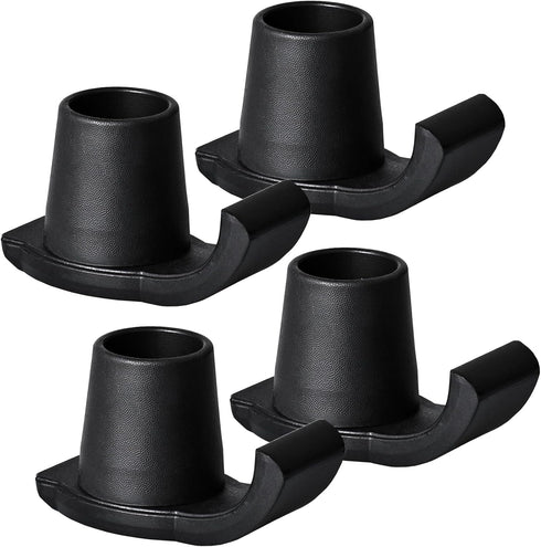 4 Pack Walker Skis Glides for Folding Walkers - Mobility Aid Accessory for Seniors