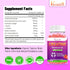 Creatine Monohydrate Gummies 5g for Women & Men, 60 Count | Sugar Free Vegan Supplement, Natural Strawberry Flavor