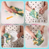 30 Pack Reusable Paper Towels - Washable Paperless Cloth Cotton Towels with Cardboard for Kitchen Bathroom