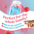 BeLive Vitamin D3 Gummies with B12 - 60 Ct Immune Support, Strawberry Flavor for Bone & Muscle Strength