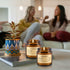 TLNFHRPI 12 3.05oz, Pcs Scented Candles with Added Natural Essential Oils, Suitable for Various Festivals, Parties