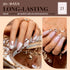 RARJSM 6pcs Nail Art Gel Liner Set, Nude Color Striping Gel Nail Polish with Thin Brush for Home DIY Salon