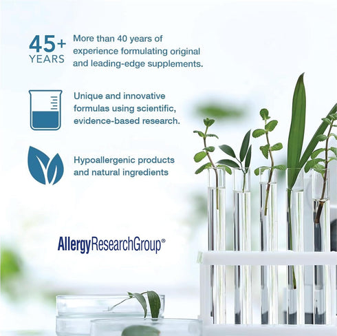 Allergy Research Group NAC Supplement - N-Acetyl-L-Cysteine, 120 Count, Supports Immune Function, Healthy Mucus