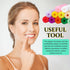 110 Pcs Aligner Chew Orthodontic Chew, Silicone Chompers for Aligner Tray Seaters, 11 Colors and Flavors