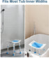 HOMLAND 400 lbs Shower Chair for Inside Shower, Adjustable Shower Stool with Suction Feet, Shower Seat for Inside Tub