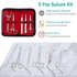 Dental Oral Practice Kit - 25 Pcs Set with 4 Soft Silicone Oral Pads for Dentist Practice & Assistant Student Training