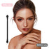 30 PCS Professional Disposable Dual Side Sponge Eyeshadow Brushes, Double Head Applicator Cosmetic Tools