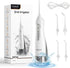 Water Flosser Cordless, Mornwell Water Flossers for Teeth, 300ML Tank, 4 Jet Tips, Rechargeable