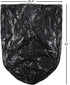 13 Gallon Black Garbage Bags, Tall Kitchen Trash Bag, 6 Rolls, 150 Bags by Yesdate