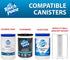 Plus Disinfectant Wipes Canister, 200 Wipes, Pre-Saturated for Industrial, Fitness, Office, Home Cleaning