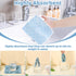 6 Pack Swedish Dishcloths for Kitchen, Reusable Paper Towels, Washable Absorbent Cellulose Sponge Cloths