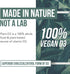 Organic Vitamin D3 5,000 IU - 60 Capsules, 100% Whole Food & Plant-Based, Vegan, Enhanced with Prebiotic & Superfood