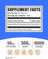 BulkSupplements.com Pyridoxine HCl Powder - Vitamin B6 Supplement, 50mg per Serving, 500g (1.1 lbs) - Gluten Free
