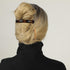 Small Plastic Dome Styling Hair Barrettes - Decorative Clamps for Half Updo & Ponytail, 18 Pcs (GPS1) Made in Korea
