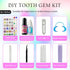 CiikDux DIY Tooth Gems Kit, Tooth Jewelry Gems Kit with 770 Crystals in 12 Shapes, Teeth Jewelry Starter Kit