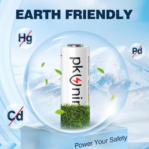 PKUNIN 23A 12 10 Pack Volt Battery Alkaline Ceiling Fan Remotes Batteries, Garage Door Openers Battery